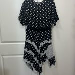 Koch é Black Polka Dot Panel Dress Size 42 FR / 10 US $665 Photo 5