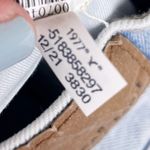 American Eagle NEW  90s Straight Jean Light Wash Denim Stretch Women's Size 18 Photo 9