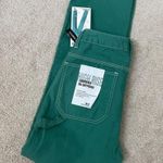 NWT Star Of New Generation high rise carpenter 90s boyfriend style Junior Cargo Green Size 28 Photo 3