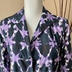 Lafayette 148 NY | Purple Tie Dye Button Down Top Sz 4 Photo 1