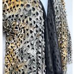 Alberto Makali  Open Cardigan Womens Top Sz S Boho Sheer Festival Animal Whimsy Photo 2