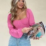 Lane 201  pink blouse Photo 0