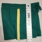 Snoopy peanuts women's XL jogger shorts W32'' x L13.5'' Green Photo 5