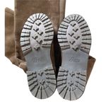 EUC G H BASS India Over the Knee Brown Faux Suede Flat Boots with Buckle Sz 5.5 Photo 2