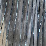 Mac Duggal  Beaded Kimono Sleeve V-Neck Dress Periwinkle 14 NWT Black Tie Formal Photo 12