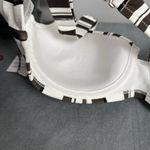 Calia Carrie Underwood Swim Bikini Top 36C Brown White Stripe Underwire New Size undefined Photo 8