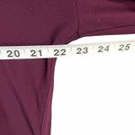 Athleta  Cloudlight Relaxed Top M Maroon Purple High Low Comfort Soft Athleisure Photo 5