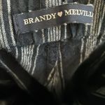 Brandy Melville  | high rise trouser pant stripe Photo 4