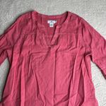 Vineyard Vines Women's 14 Pink Flutter Paradise Linen Blend Dress Vacation Photo 1