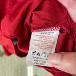 Apple Bottoms Vintage Y2K Red Satin Romper Removable Straps M Photo 13