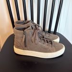 UGG  Ollie high top grey suede sneakers size 8 Photo 3