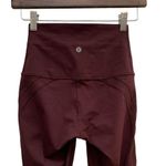 Lululemon Wunder Under *Laser-Cut (Roll Down) high rise eyelet mesh leggings 7/8 Photo 3