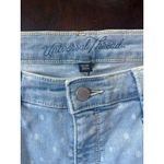 Universal Threads Universal Thread High-Rise Skinny Blue Sky Polkadot Jeans Women’s Sz 18 34R Photo 5
