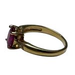 14k Yellow Gold with Ruby & Diamond Gemstones Women’s Ring size 8 Engagement Photo 5
