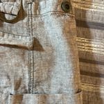 Anthropologie  Boho HEI HEI Marnie Grey Brown Belt Shorts Size X-Small EUC #1222 Photo 3