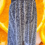 Velvet Room High Low Strapless Black and White Dress Size Medium Photo 0