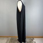 Natural Life  Sleeveless Wide Leg Jumpsuit One Size Gray Heather Jersey Pockets Photo 6