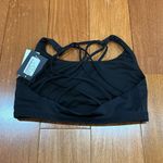 Onzie NWT  chic black yago workout sports bra size M Photo 3