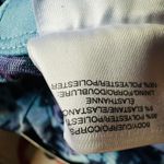 Nine West Blue/Black Bodycon Midi Skirt Size XS with Side Slit Photo 6