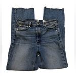 Rag and Bone Nina High Rise Ankle Flare Jeans Size 26 Frayed Hem Photo 5
