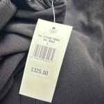 Fuzzi black mesh fold over straight leg pants lg beautiful Photo 4