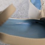 Frances Valentine Ivory Mary Jane Block Heel Shoes Size 7B Flower‎ Embellished Photo 7