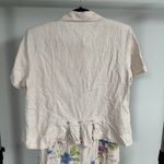 st. john's bay Vintage St. John’s Bay Linen Blend Floral Dress & Shirt Set Size 12P Photo 4