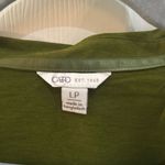 Cato  Forest Green Button-Down Shirt Photo 5