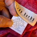 Vintage Lady Dorby size 18W. Tank top sheath dress. Button front top. Red Photo 7