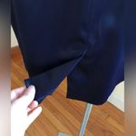 Eliza J  Satin Bodycon purple Blue 1 Shoulder Bow SZ S 8 runs small Belt … Photo 7