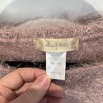 Altar'd State Fuzzy Crop Top Sweater Long Sleeve Blush Pink Size L Photo 1