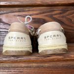 Sperry Women's Tan and Floral Boat Shoes Photo 3