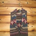 Double D Ranch Southwestern Sweater Knit Vest Green Photo 4