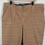 Torrid Pants Women's 24T Brown Black Houndstooth Tapered Leg Jogger Side Zip Photo 2