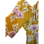 Floral print Cupcakes and Cashmere Fonda Ruffle Detail Floral Print Dress, Yello Yellow Size XS Photo 10