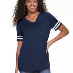 Pink republic  Short Sleeve Varsity Tee Size XS Photo 0