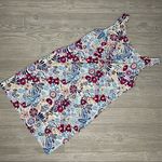 Helen job floral Hawaiian beach dress v neck stretch large vacation Cruise midi Red Photo 0