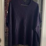 Napa Valley Womens Super Soft BOHO Navy Blue Sleeveless Sweater Size M Size M Photo 0