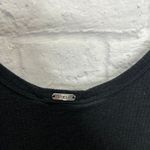 DKNY  Womens Black Stretch Ribbed Pullover Swim Cover Up Dress Size M New Photo 6