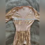 NEW YORK & COMPANY Eva Mendez Pink Sequins Sweater Midi Dress Women’s Sz S EUC Photo 5