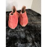 Adam Tucker  Womens illsia  Rust Suede Ankle Boots Size 10 Photo 2