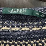 Lauren Ralph Lauren Aztec Southwestern Knit Sweater Cotton Linen Petite XS Blue Size undefined Photo 7