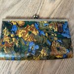 Patricia Nash  Vallina Floral Leather Frame Clutch Bag Cottagecore Purse Photo 0