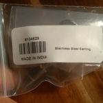 Madagascar Fire Labradorite Stainless Steel Solitaire Stud Earrings Photo 13