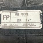 Free People Women's Gray Mid Rise Pull On Bootcut Flared Denim Jeans Pants Sz 27 Photo 3