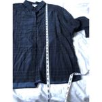 Billy Reid  Womens Size Medium Long Sleeve Silk Blouse Photo 4