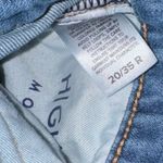 Lucky Brand  high rise mom jeans Blue Jeans denim with Floral Embroidery Photo 6