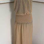 Ramy Brook  slip Gold Dress strapless pool cover up Photo 1