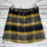 Urban Outfitters NWT Size S Plaid Journey Wool Blend Pelmet Fuzzy Mini Skirt Photo 2