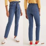 Boden‎ the tie waist slim straight jeans Blue Size 2P Photo 1